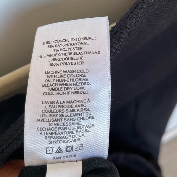 Express ▪️Bodycon Black Dress - Picture 3 of 4